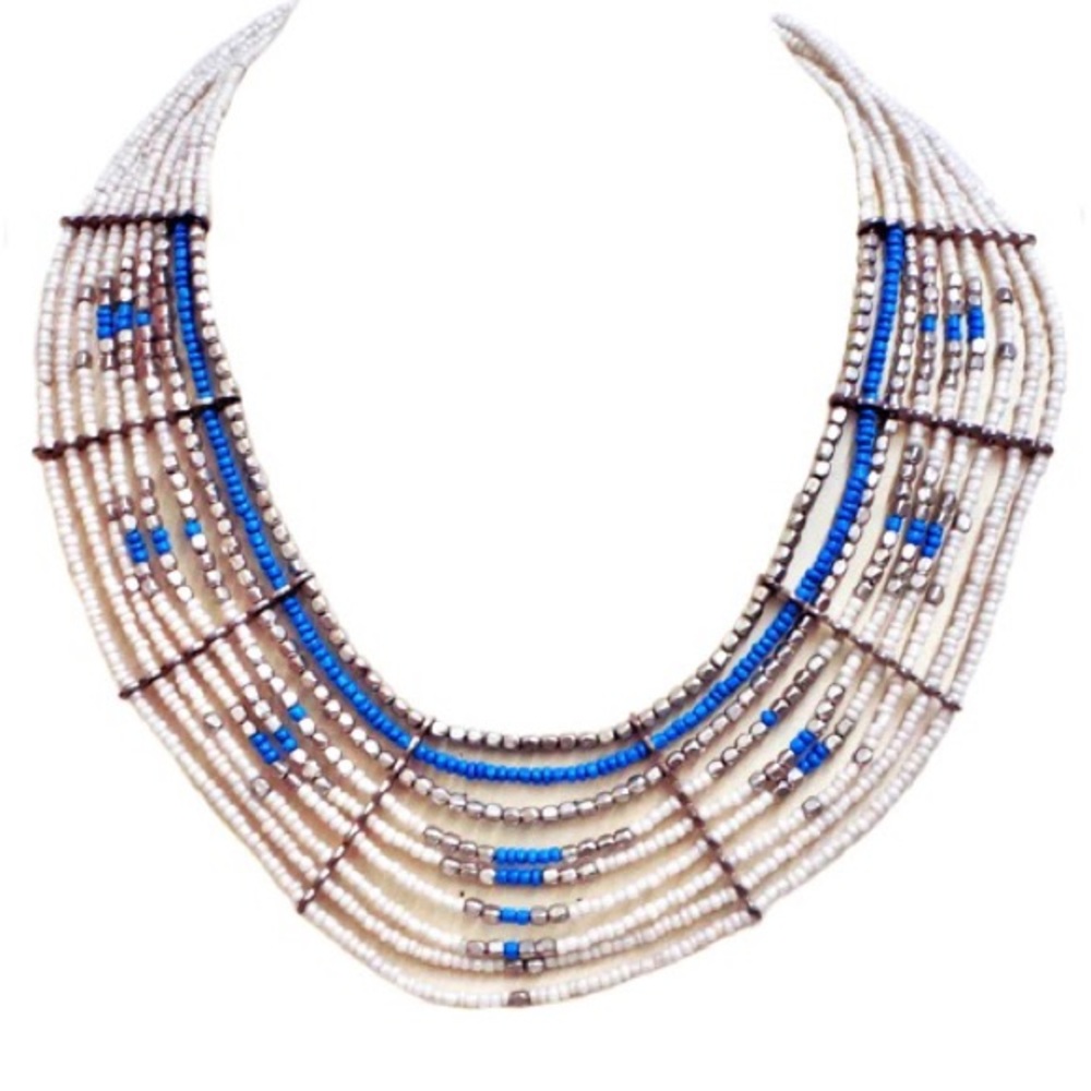 HANDMADE BEADED NECKLACE